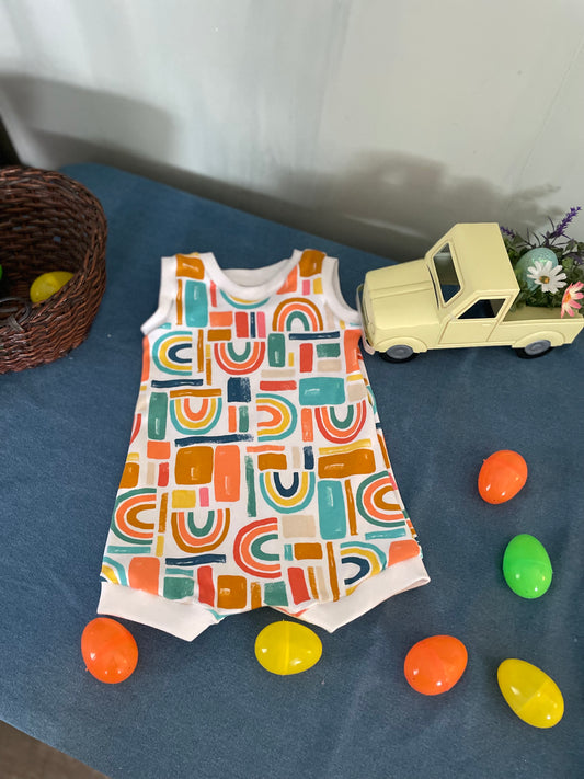 Rainbow Romper