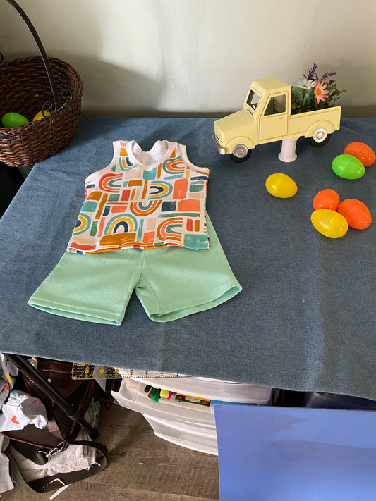 Shirt and shorts set