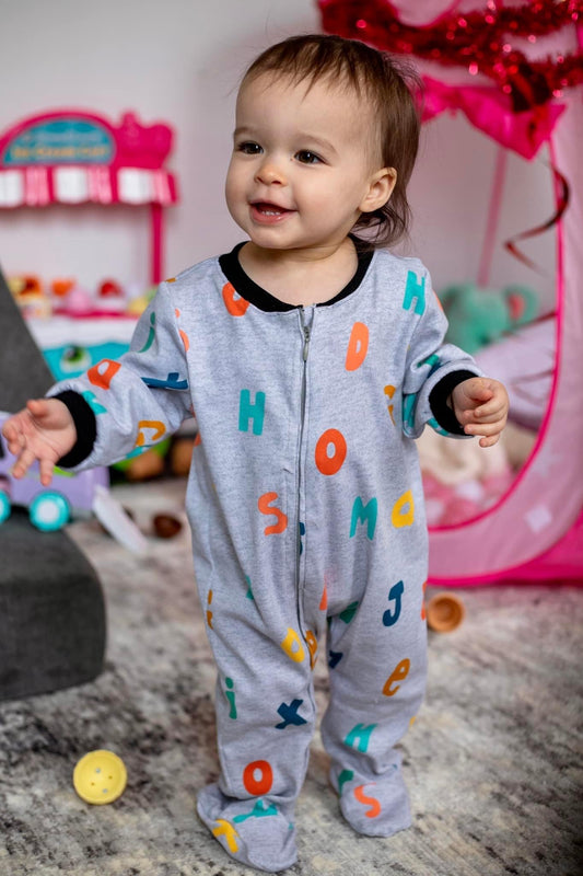 Alphabet Footie PJ’s